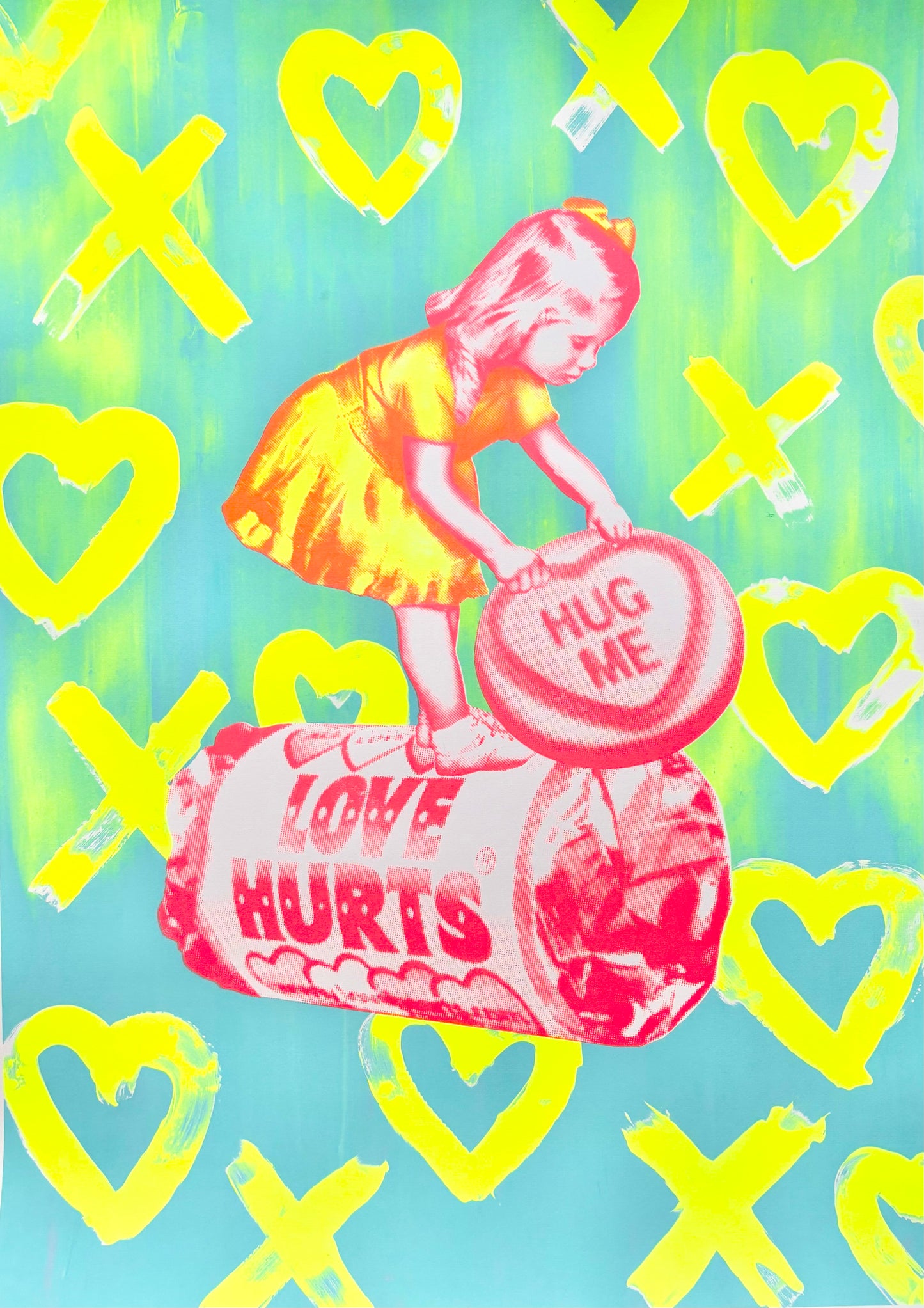 Hug Me Monprint Nine