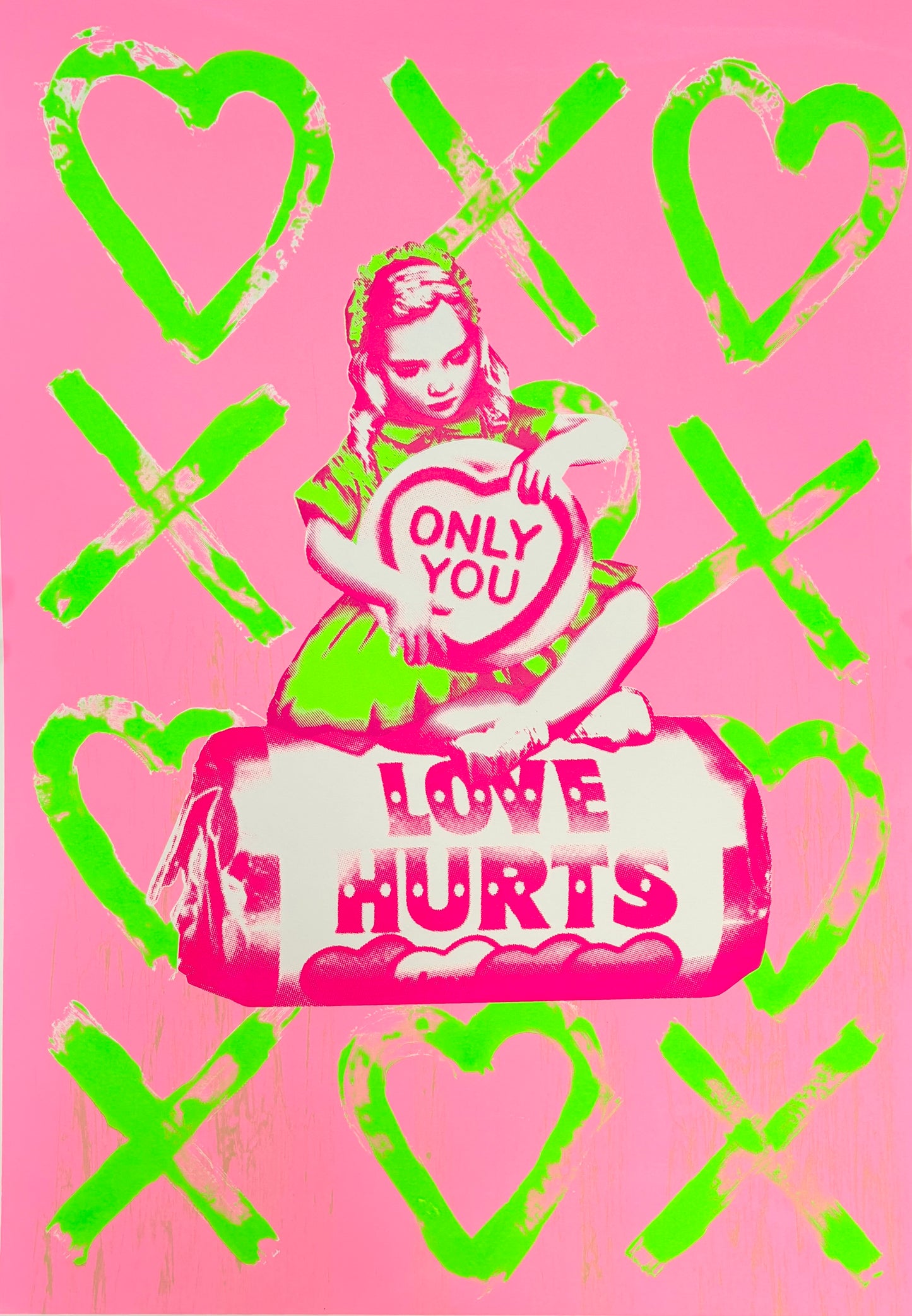 Only You Monoprint Seventeen