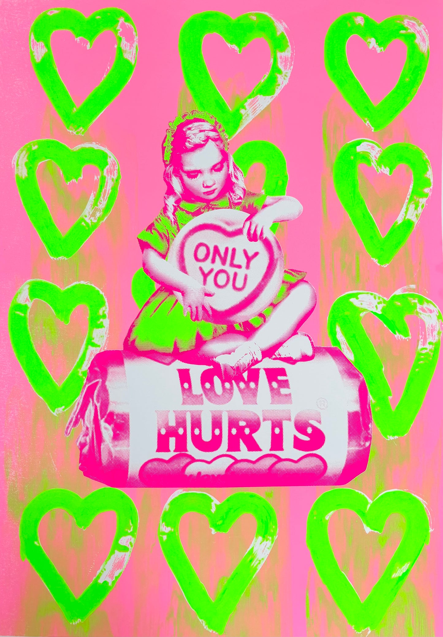 Only You Monoprint Eleven