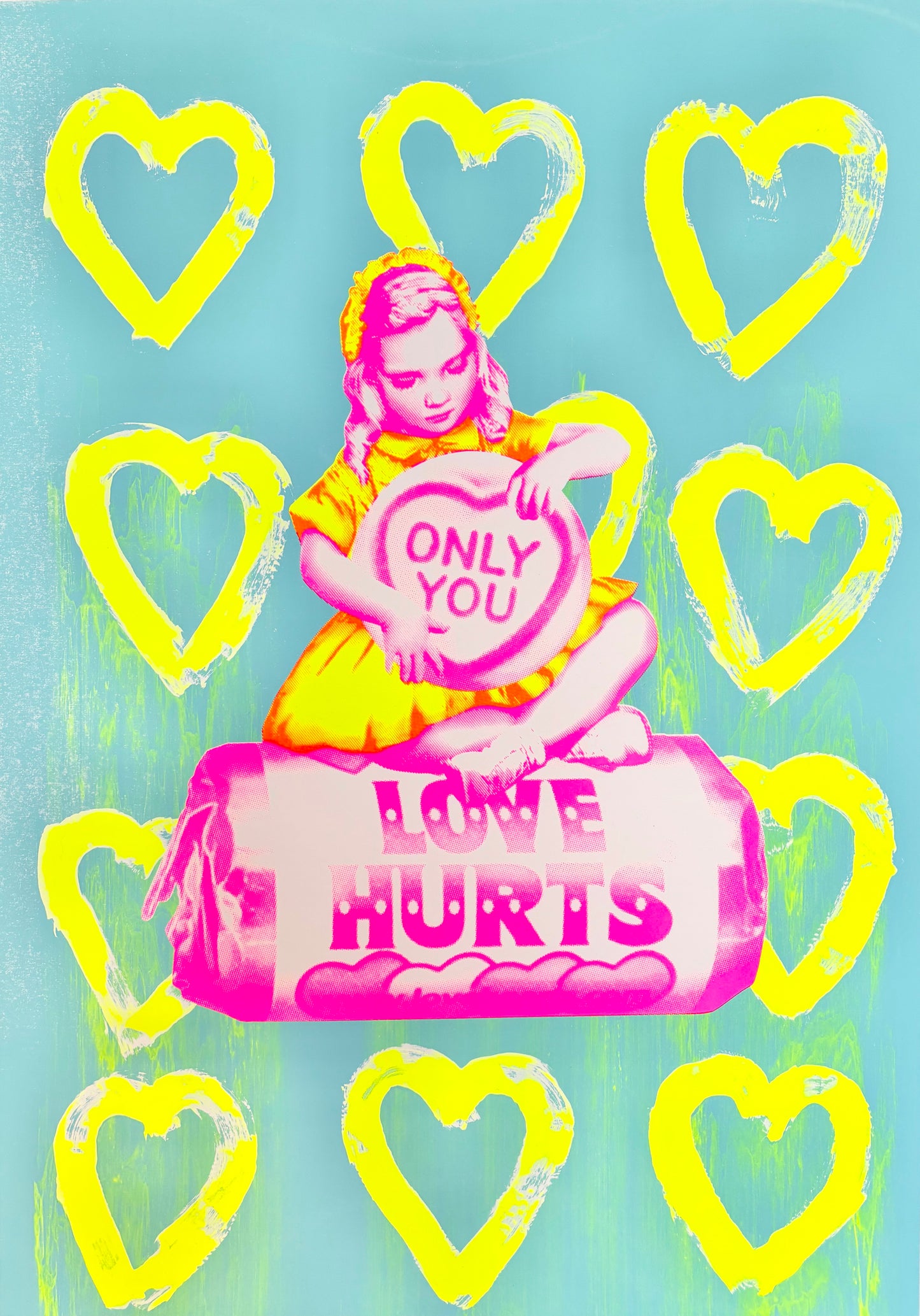 Only You Monoprint Fifteen