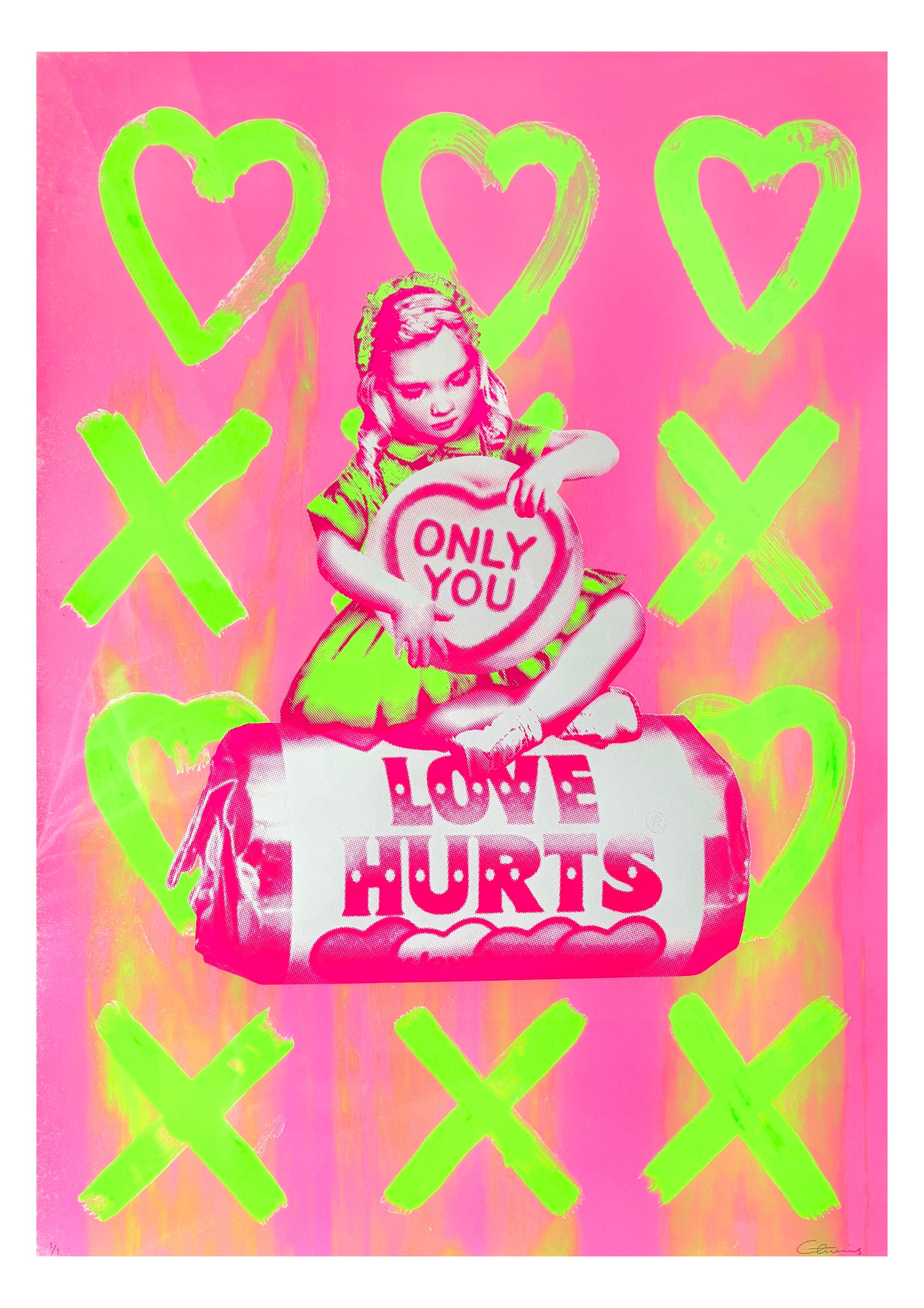 Only You Monoprint Ten