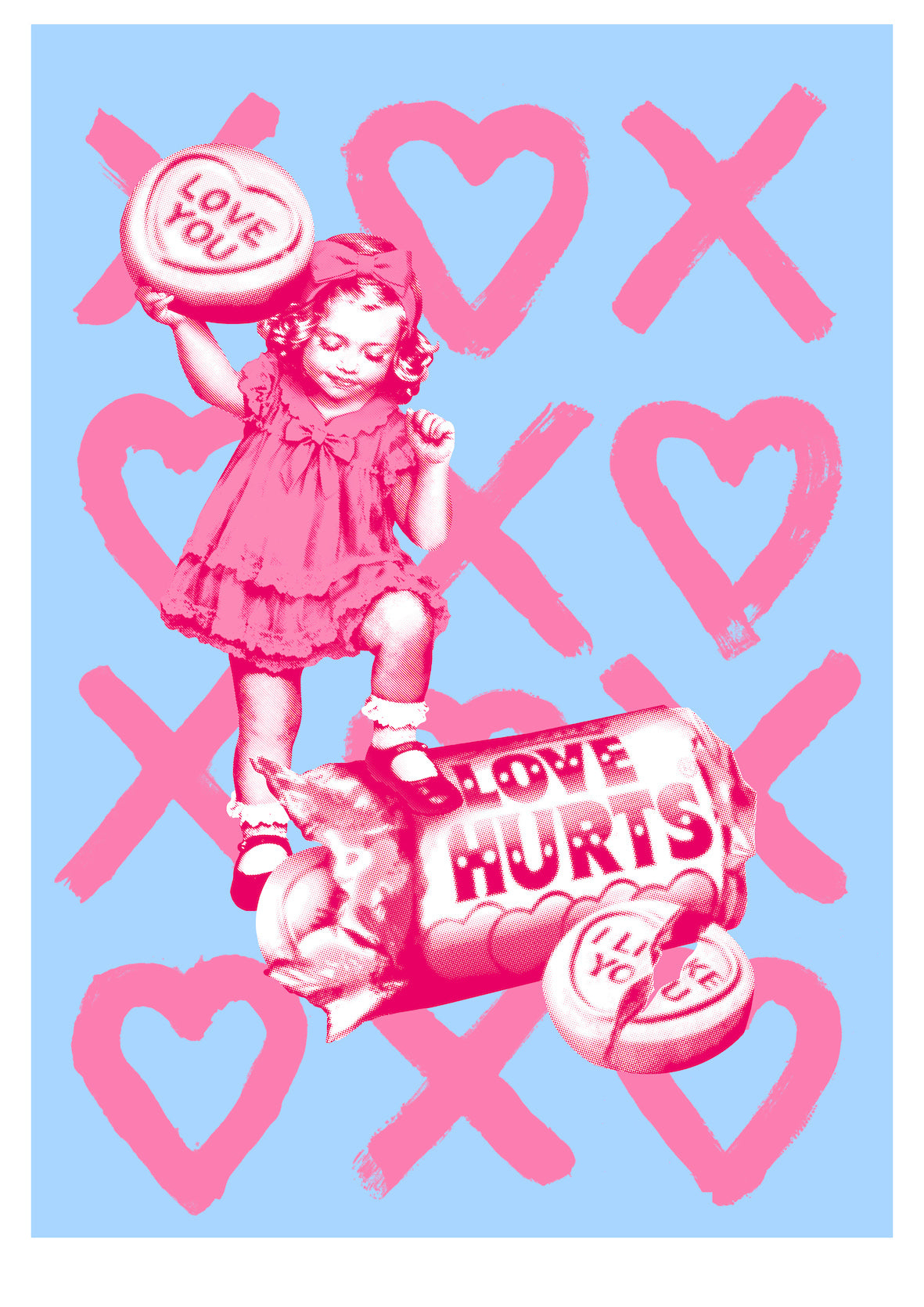 Love You! (Hand-finished)