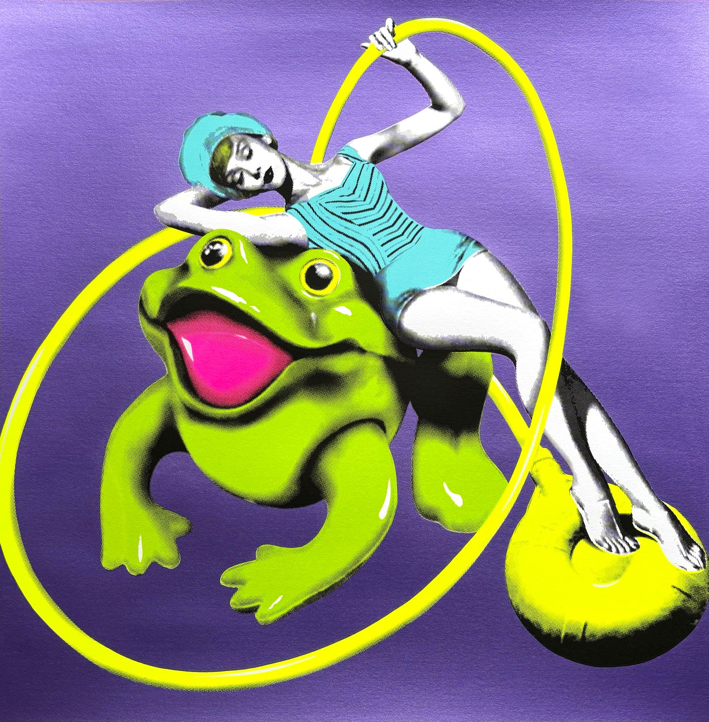 Frisky Frog (Indigo Metallic)