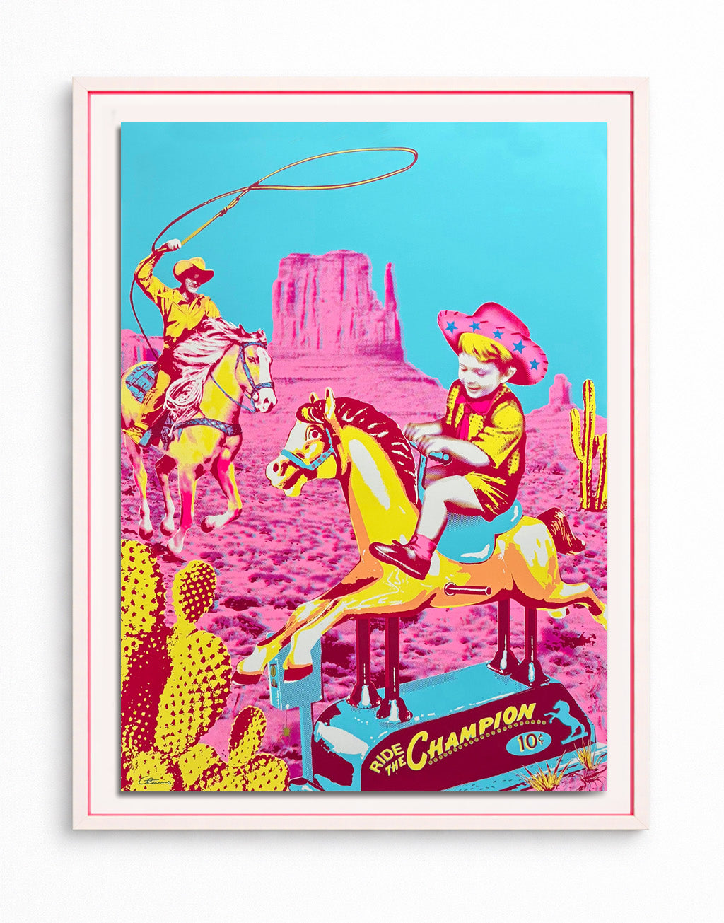 Ride the Champion (hand finished)